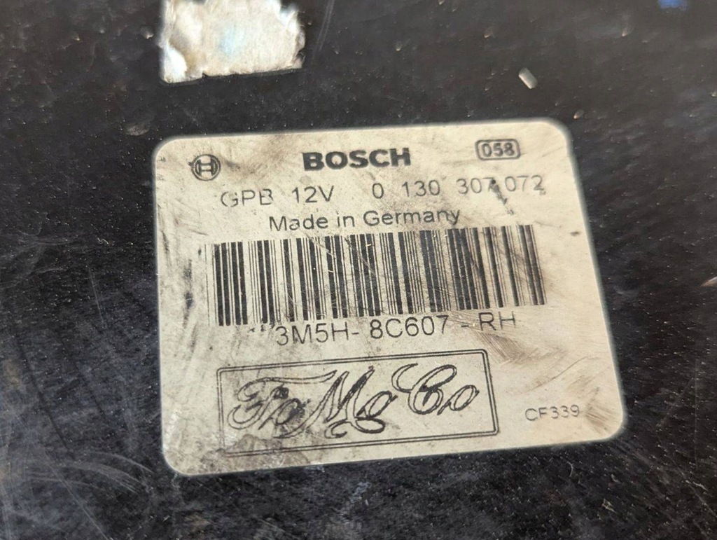 фото №6, Вентилятор радиатора ford focus 2 2007 3m5h-8c607-rh