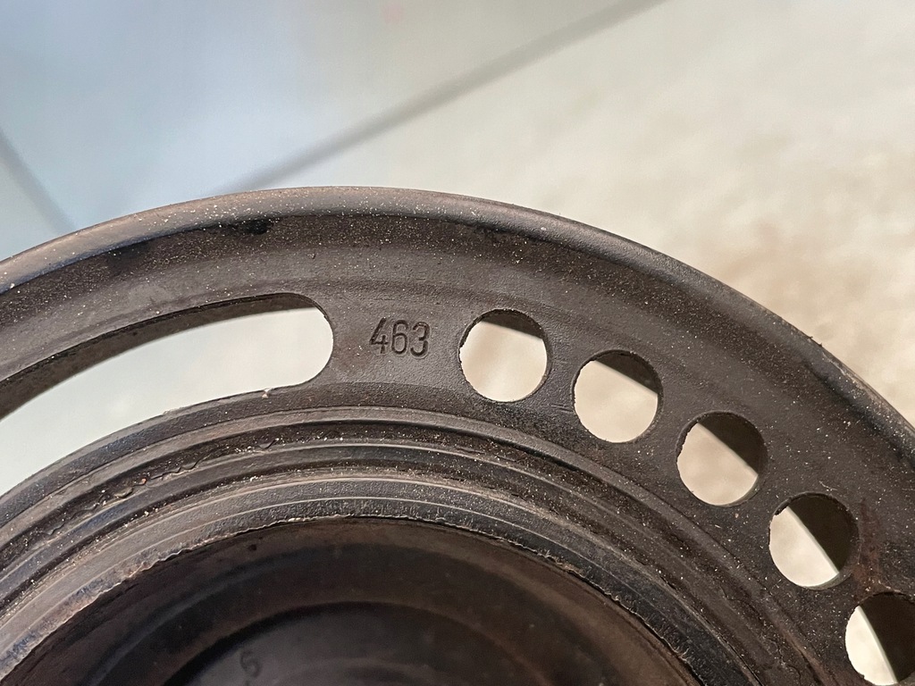 фото №9, Opel astra j 1.6 16v шкив коленчатого вала 55565300