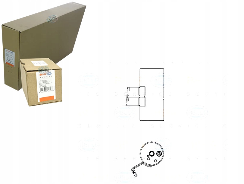 фото №1, Осушитель кондиционера mercedes w168 behr hella