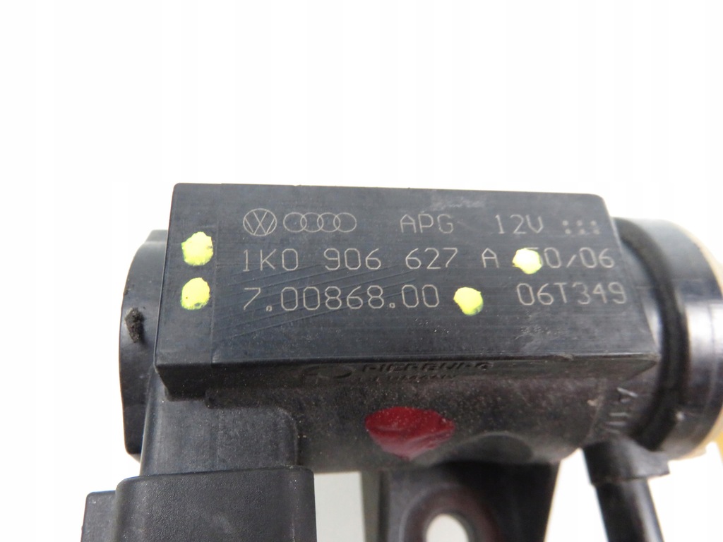 фото №10, Оригинальный номер vag 1k0906627a клапан давления турбины