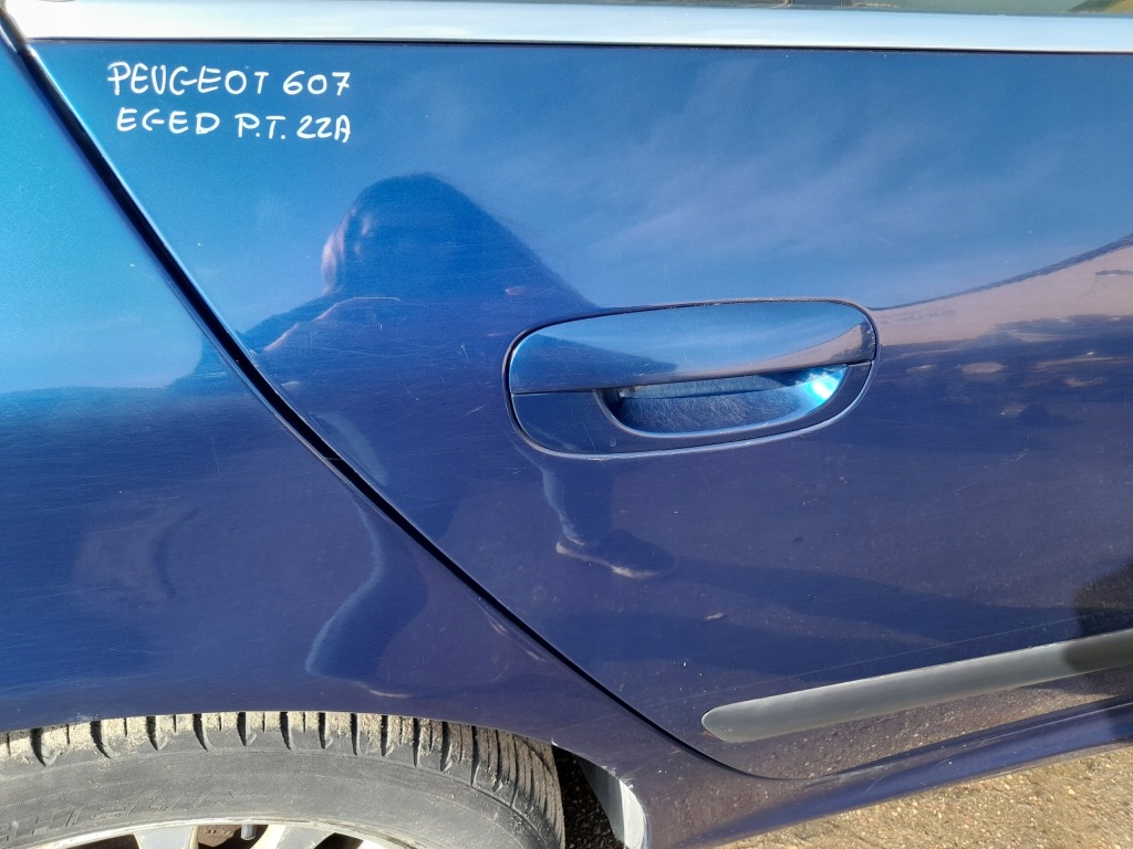 фото №5, Peugeot 607 двері правий задня праве задні eged