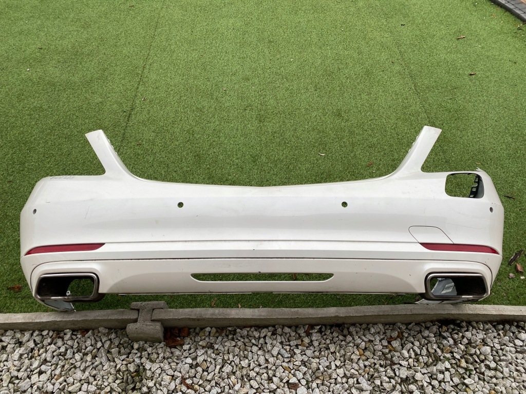 фото №7, Mercedes s w222 гібрид бензин бампер задня kpl
