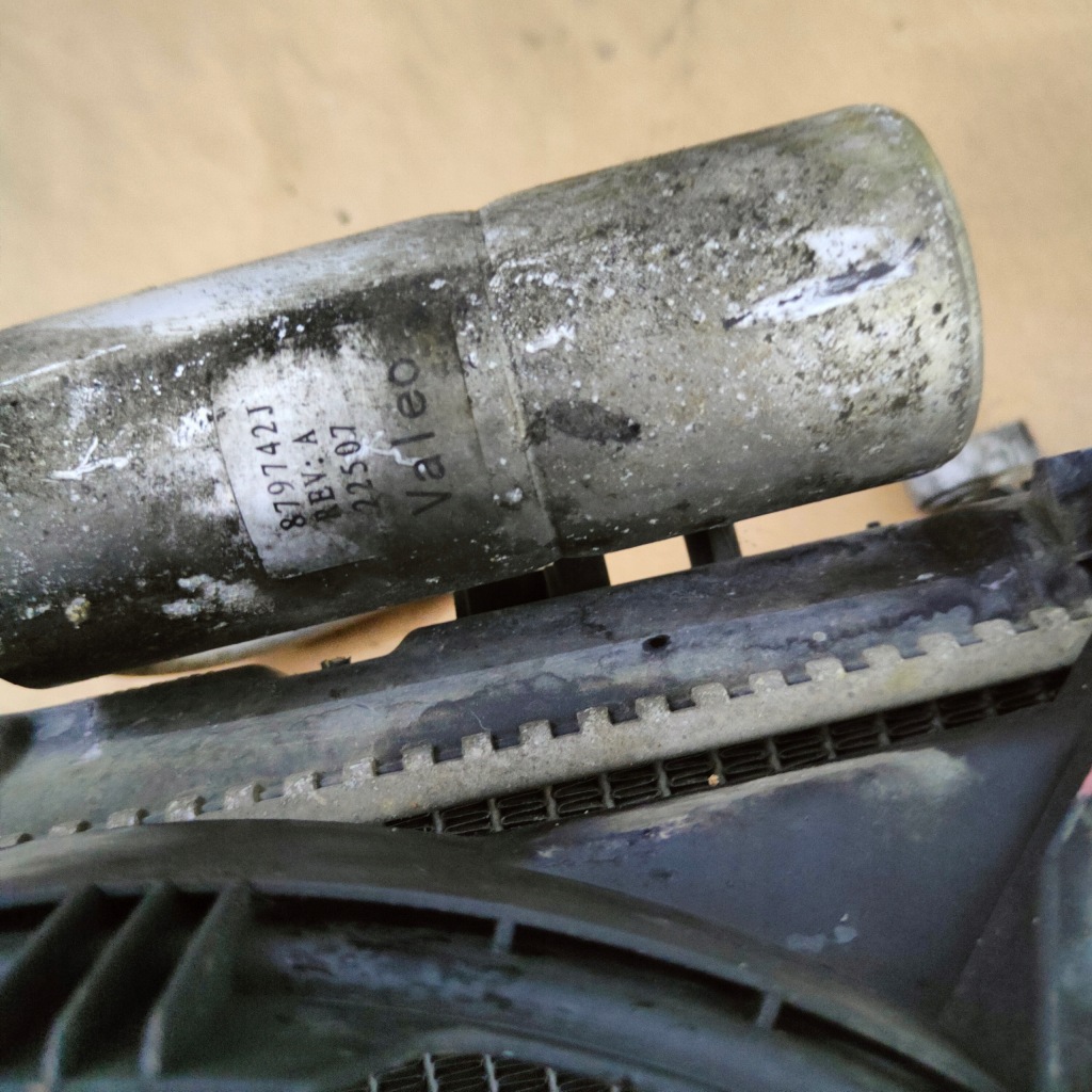 Радиатор воды вентиляторы 870824 874678 комплект opel vectra c 2.2 dti с Разборки