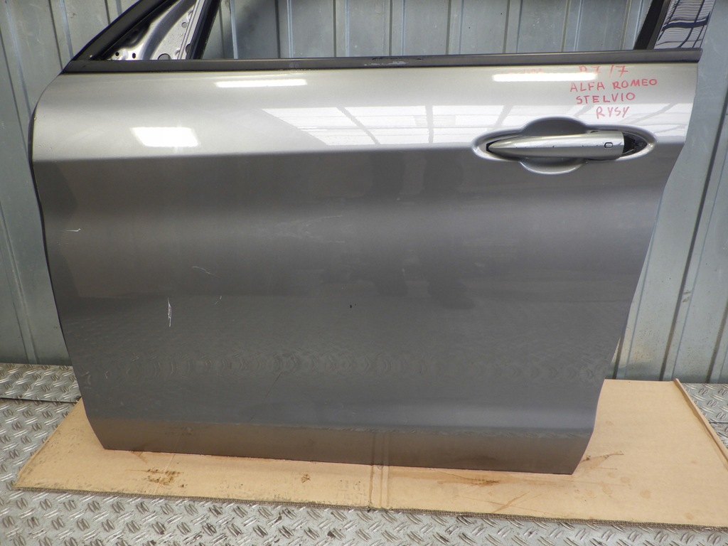 фото №3, Alfa romeo stelvio дверь левый перед полный