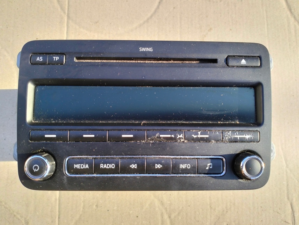 фото №1, Радіо skoda rapid 5j0035161f