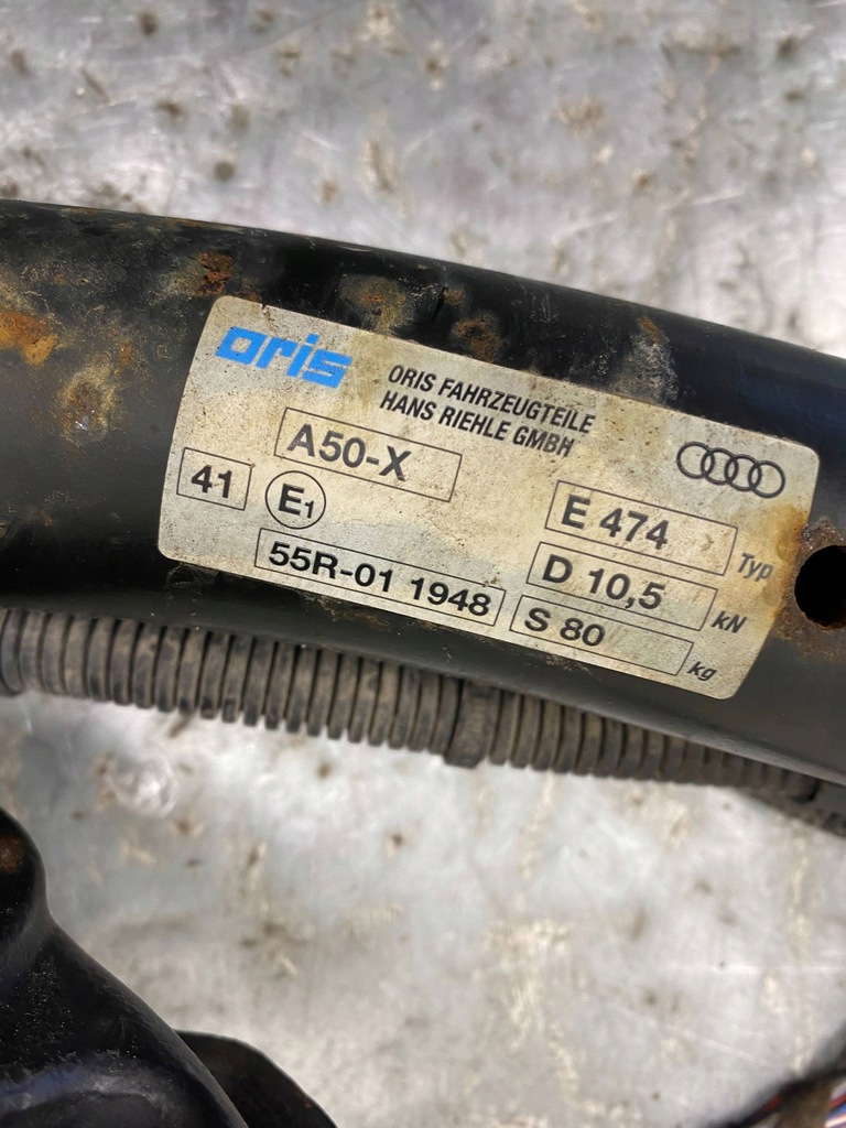 фото №8, Audi q3 8u a50-x оригинальный hak буксировочный oris 8u0803880b