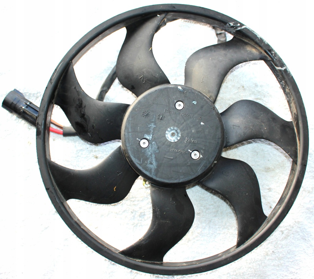 фото №1, Вентилятор радиатора, t811324 rev-d, renault express ii