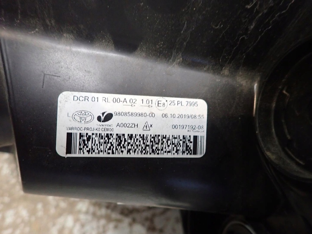 фото №6, Лампа перед передняя левая toyota proace 2016 bi-xenon 9808589980