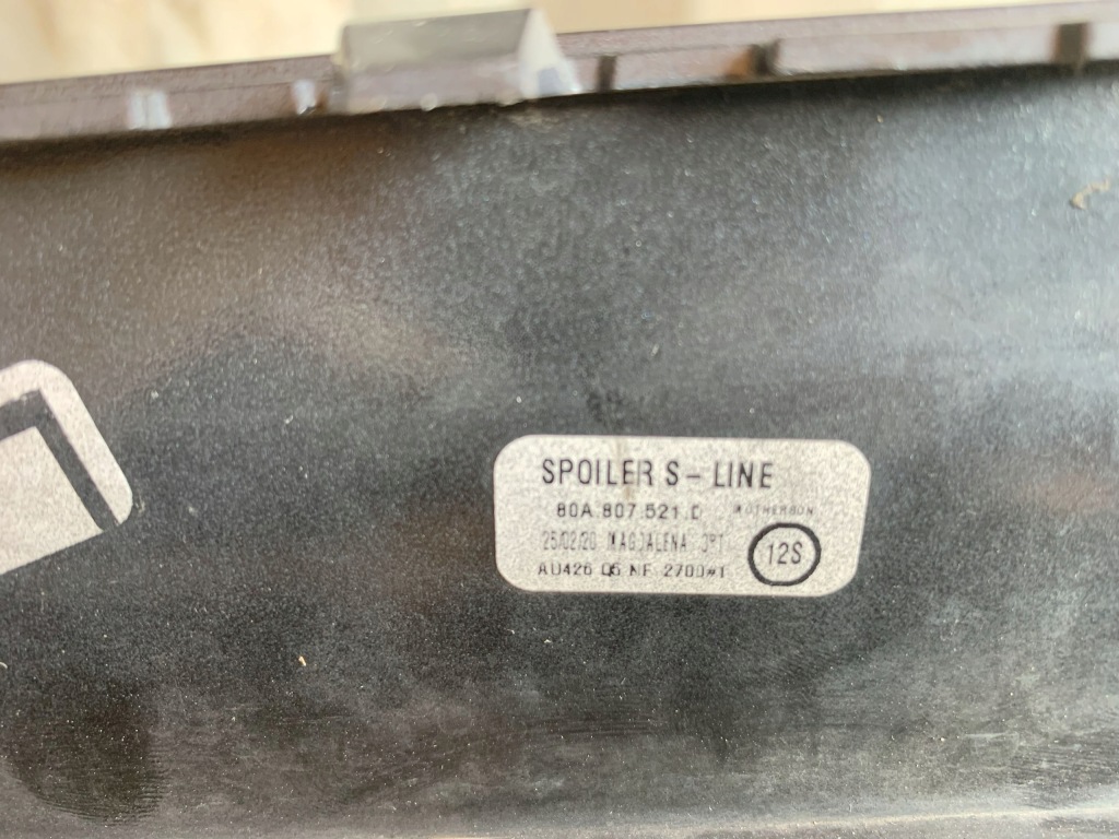 фото №6, Спойлер бампер задний audi q5 2 ii s-line sq5 17-21r 80a807521d 05.25