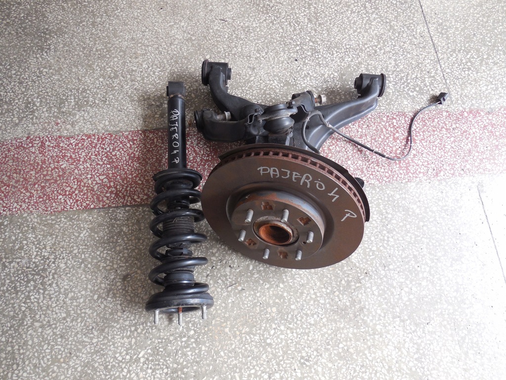 фото №1, Подвеска передние правое mitsubishi pajero 4