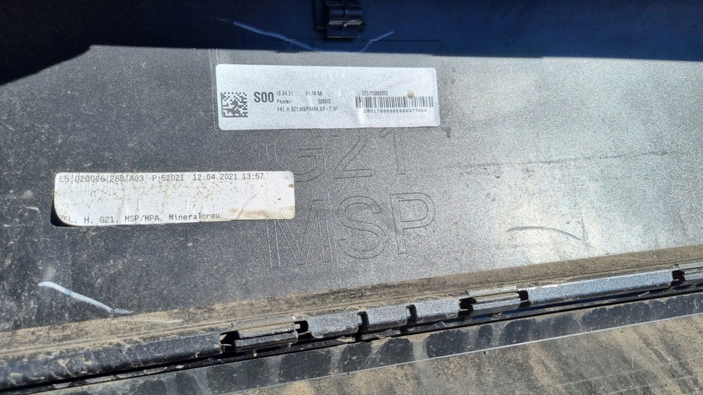 фото №8, Бампер bmw 3 g21 19-22 kombi задняя m-pakiet 6xpdc