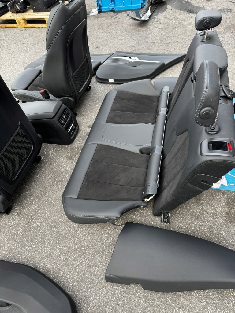 фото №11, Bmw 3 g21 touring сиденья салон mpakiet полный сиденья обивка