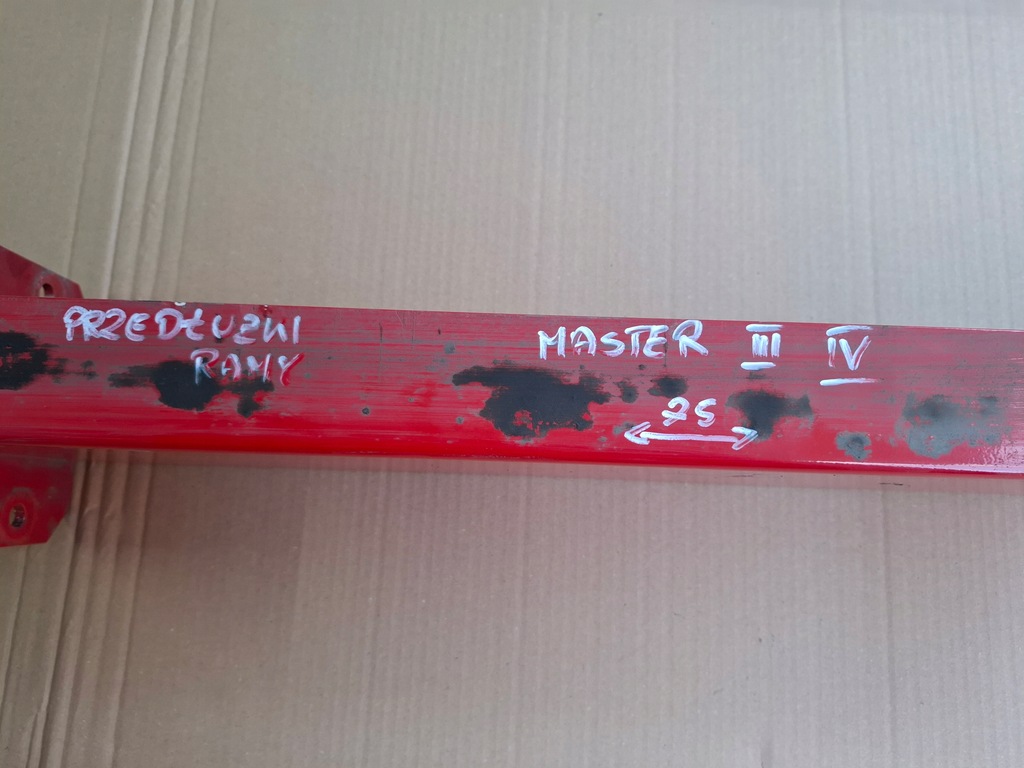 фото №9, Renault master iii iv 2.3dci подовжувач подовжувач рами 75cm