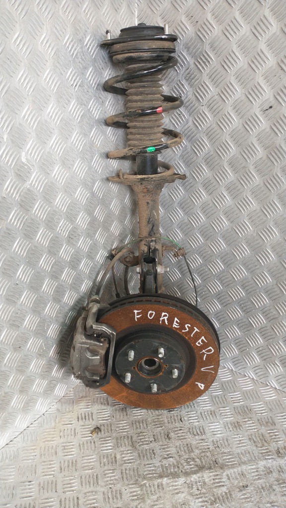 фото №1, Subaru forester v lift амортизатор поворотный кулак правый перед
