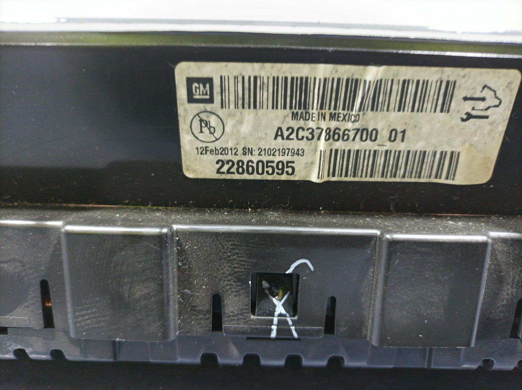 фото №7, Opel ampera 1.4 hyb 151 km приборы счетчик 22860595