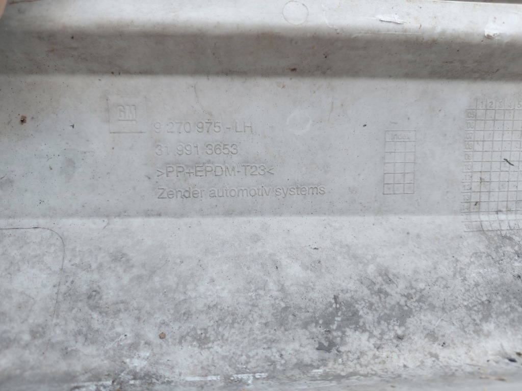 фото №12, Opel vectra c opc поріг лівий молдинг накладка