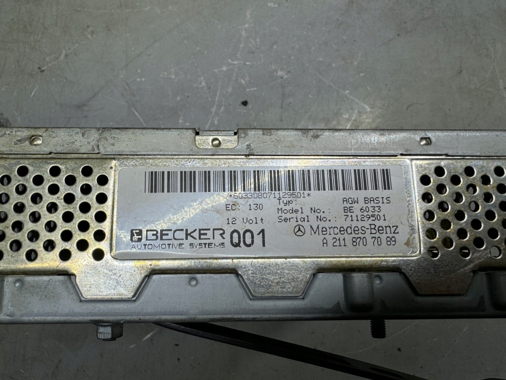 Купити Підсилювач модуль becker mercedes gl ml w164 x164