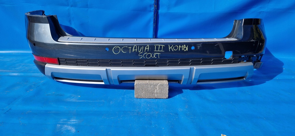 фото №1, Бампер задний skoda octavia iii kombi scout