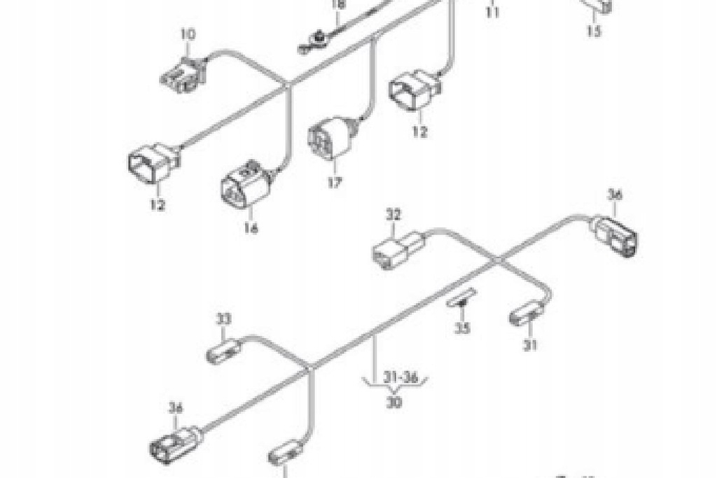 фото №8, Vw passat cc 357 джгут трубопровід кришки багажника заднього 3c8971192c