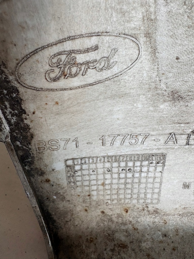 фото №14, Ford mondeo iv 4 mk4 lift 2010- 14 бампер перед передний bs71-17757-a