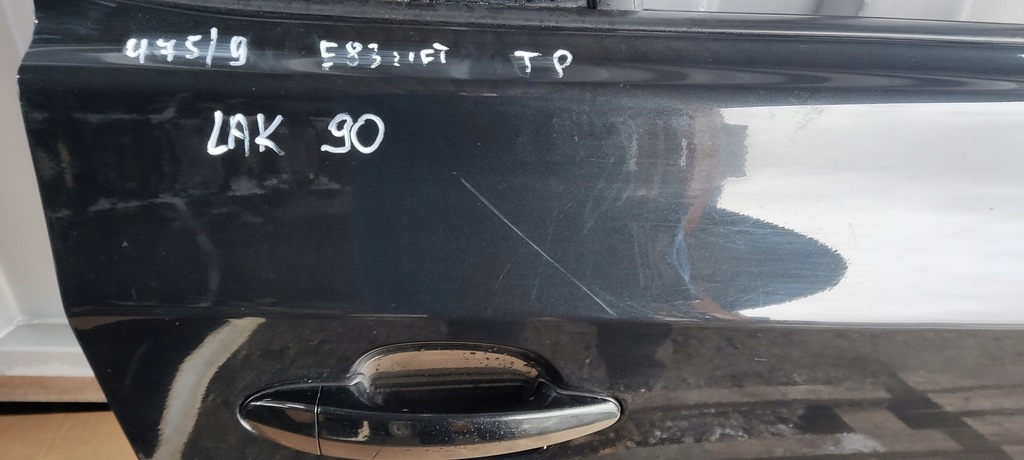 фото №5, Bmw x3 e83 lift двері правий задня black sapphire