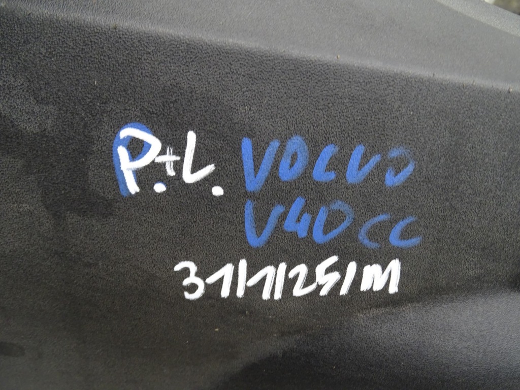 фото №9, Накладка молдинг порог левая volvo v40 ii cross country 31290541