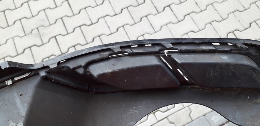 Дифузор спойлер бампера задній vw passat b8 r-line lift 19- 3g0807568b Київ