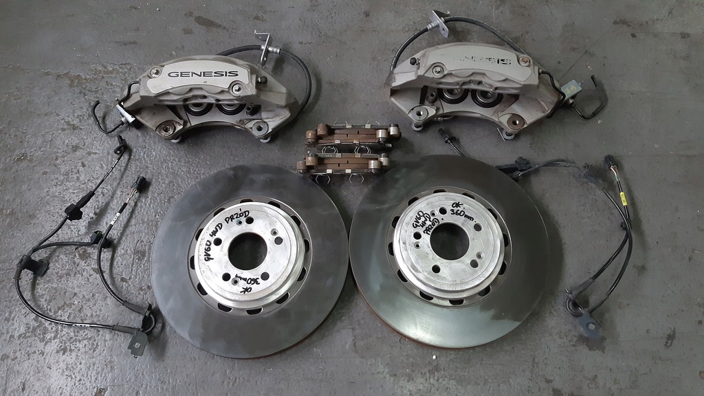 фото №1, Genesis gv60 суппорт тормозной тормозные диски тормозные