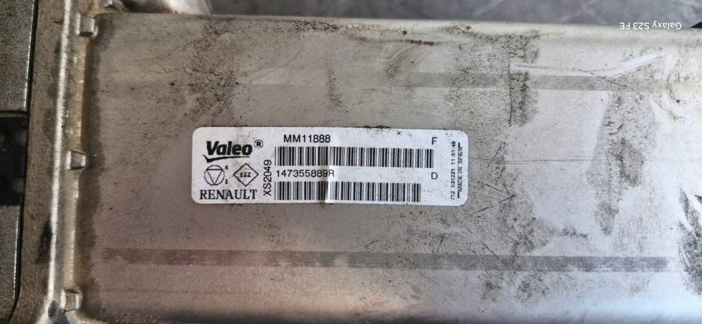 Радіатор egr renault master 2.3 dci biturbo 147355889r Доставка