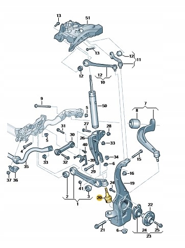 фото №8, Новый оригинальный шаровая опора рычага передний 80a407689c