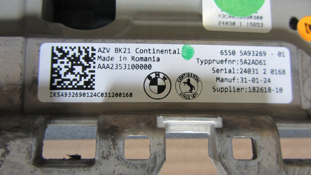 фото №12, Bmw 5 g60 g90 лічильник монітор екран дисплей планшет 66505a93269 5a93269