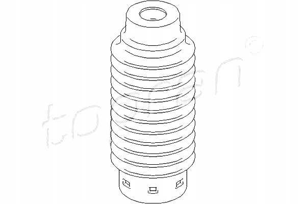фото №1, Защита амортизатора topran 525435 51127 391207