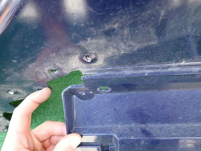 фото №11, Logan sandero ii lift 15- бампер передний перед