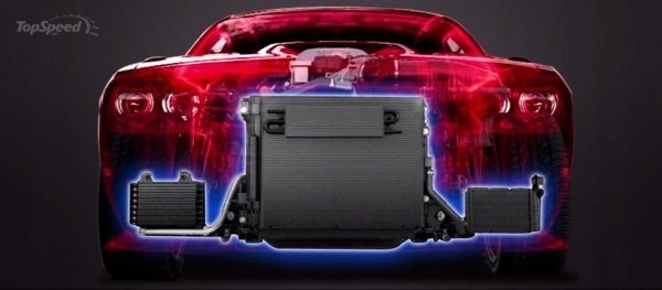 фото №1, 2015 challenger hellcat радіатор водяна wody srt