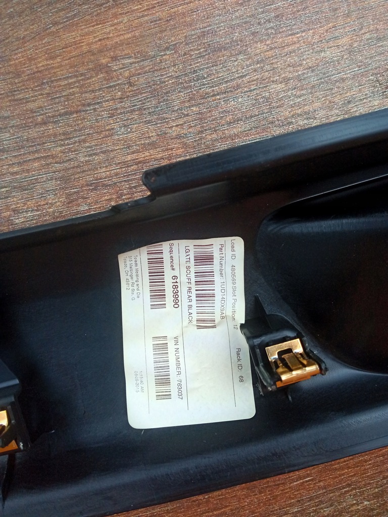 фото №11, Jeep cherokee v kl 13-18r захист поперечина заднього багажника p1ud14dx9ab