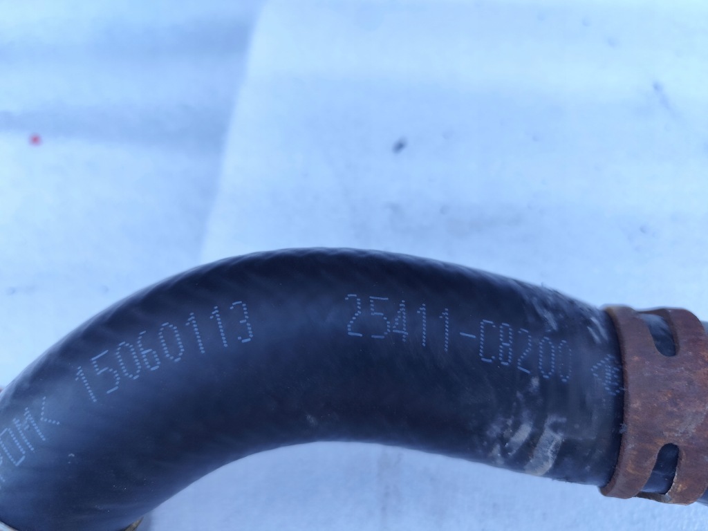 фото №2, Hyundai i20 ii шланг wąż wody