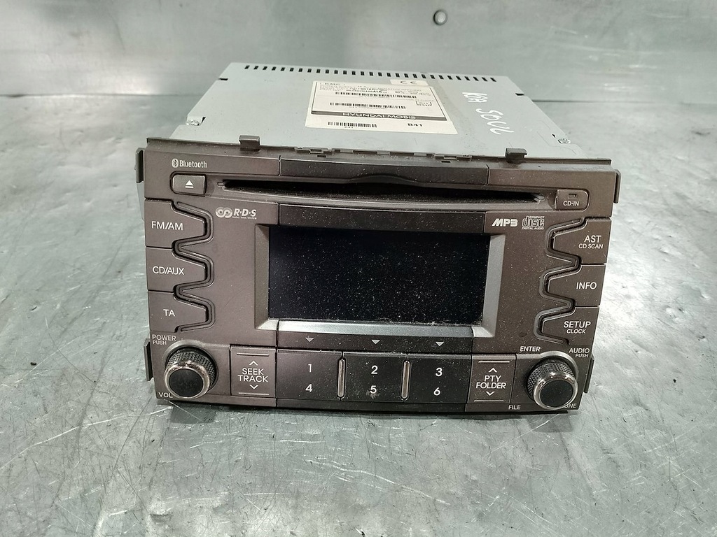 фото №1, Радио cd kia soul i 961402k406alk
