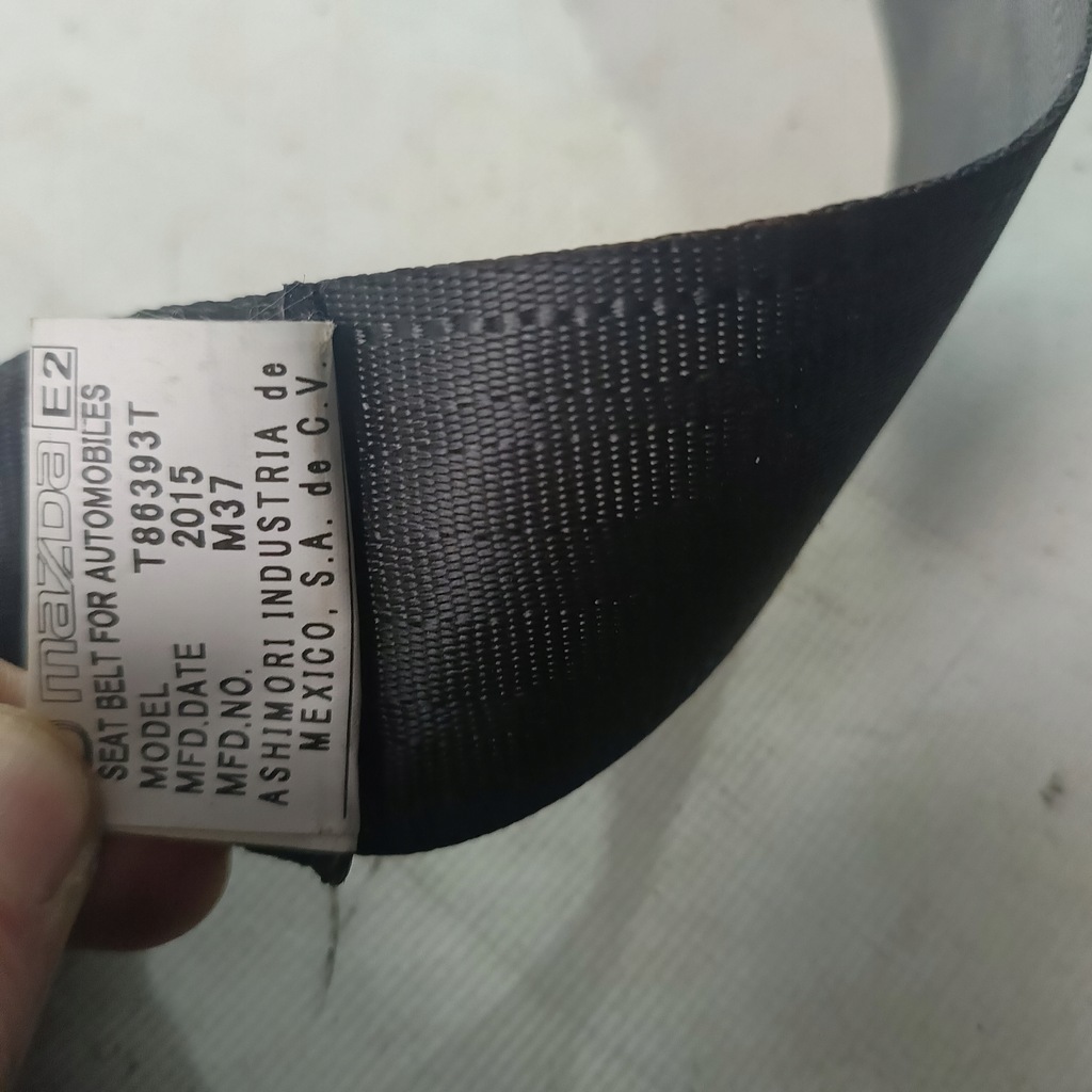 фото №8, Mazda 3 19- pas безопасности левый задняя usa