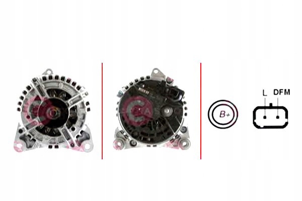 фото №1, Casco генератор nissan interstar dci 90 x70