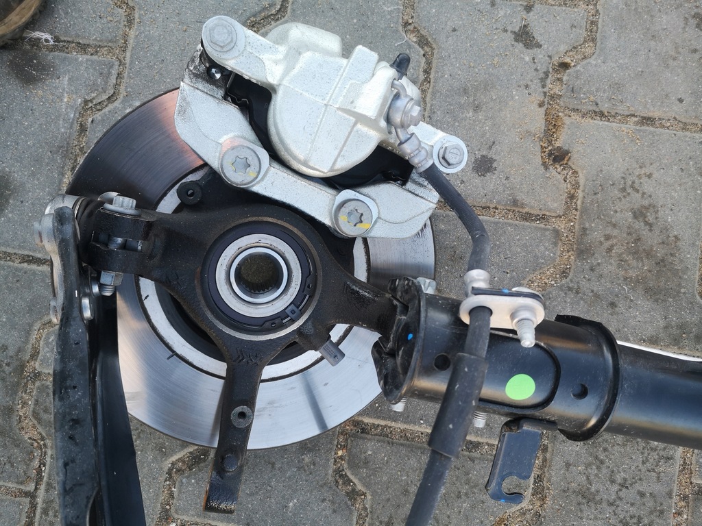 фото №5, Peugeot 208 ii 1.2 поворотный кулак правый перед амортизационная стойка рычаг