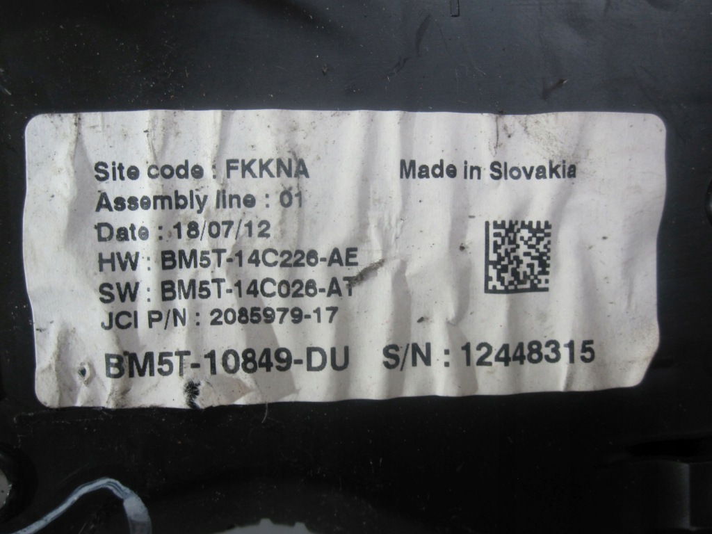 Ford focus mk3 3 1.6 tdci 12r панель приборы bm5t-10849-du 2182029 англичанин Киев