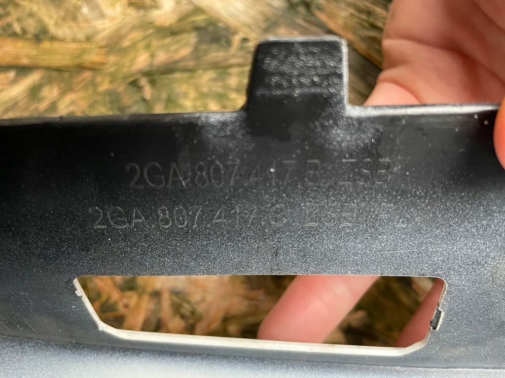 фото №9, Vw t-roc бампер задняя задний белый