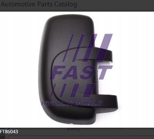 фото №2, Корпус дзеркало renault master ii 98 pr