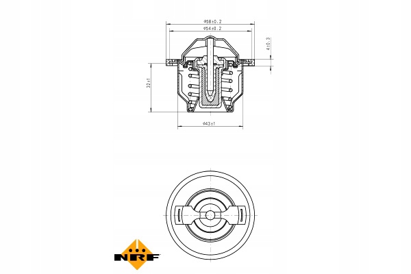 фото №2, Термостат жидкость охлаждающей alfa romeo 159 brera spider cadillac bls