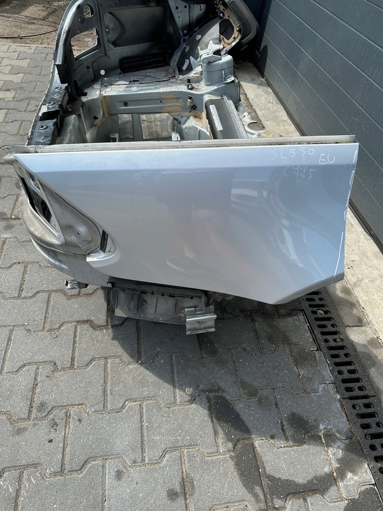 фото №7, Pas задній кузов, pas задня, піддон, крила піддон mercedes r230 c775