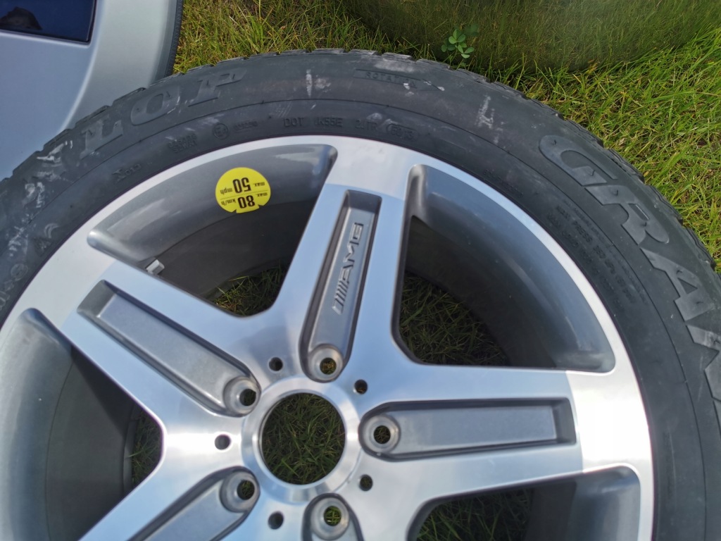 фото №4, Mercedes g klasa 463 amg защита колесо запасное хром