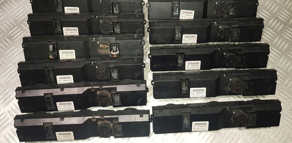 фото №7, Bmw 5 e60 e61 панель керування обдув кондиціонера звичайний basis 6950628