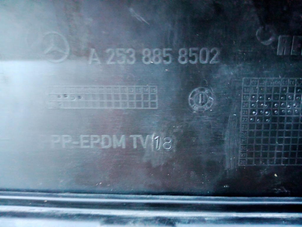 фото №10, Mercedes glc w253 спойлер дифузор накладка бампера задня 2018r-