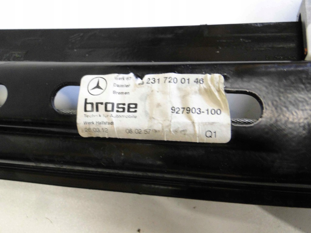 фото №7, Mercedes sl r231 231 подъемник стекло дверь левая