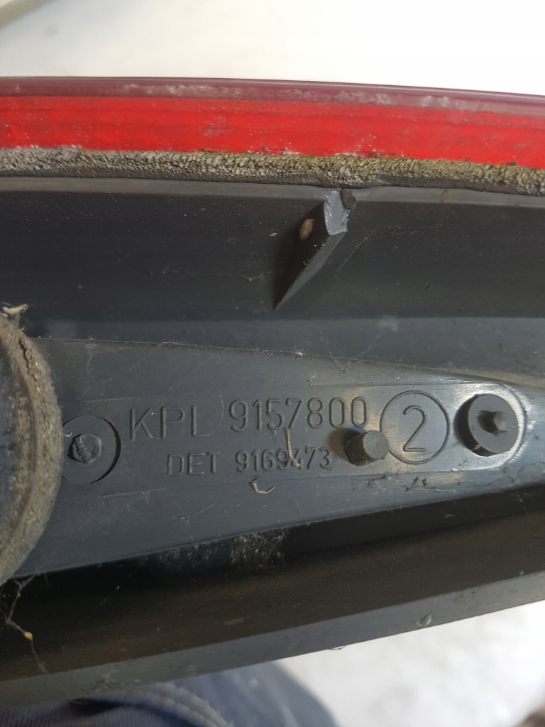 Лампа права задня volvo v70 Оригінал